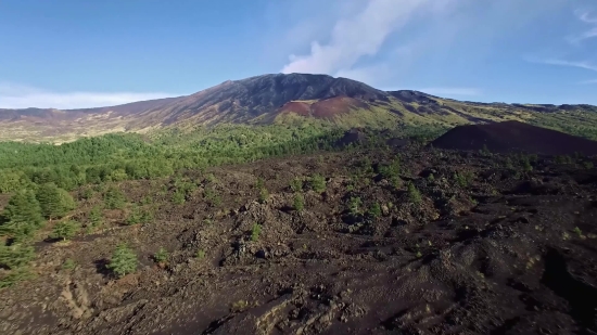 Volcano, Mountain, Natural Elevation, Geological Formation, Landscape, Sky