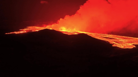 Volcano, Mountain, Natural Elevation, Geological Formation, Sunset, Clouds