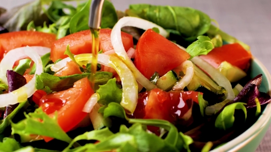 Wallpaper Hd Download Video, Salad, Vegetable, Food, Lettuce, Tomato