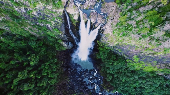 Waterfall, Canyon, River, Stream, Water, Rock