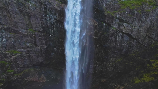 Waterfall, River, Stream, Spring, Water, Rock