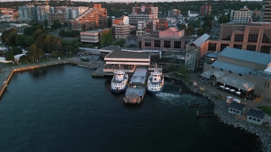 Waterfront, Channel, Marina, Boat, Body Of Water, City