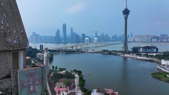 Waterfront, City, Cityscape, Architecture, Building, Water