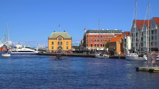 World War 2 Stock Footage, Boathouse, Shed, Building, Outbuilding, Waterfront