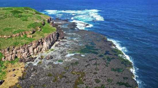 Youtube Free Use, Sea, Coast, Ocean, Cape, Shoreline